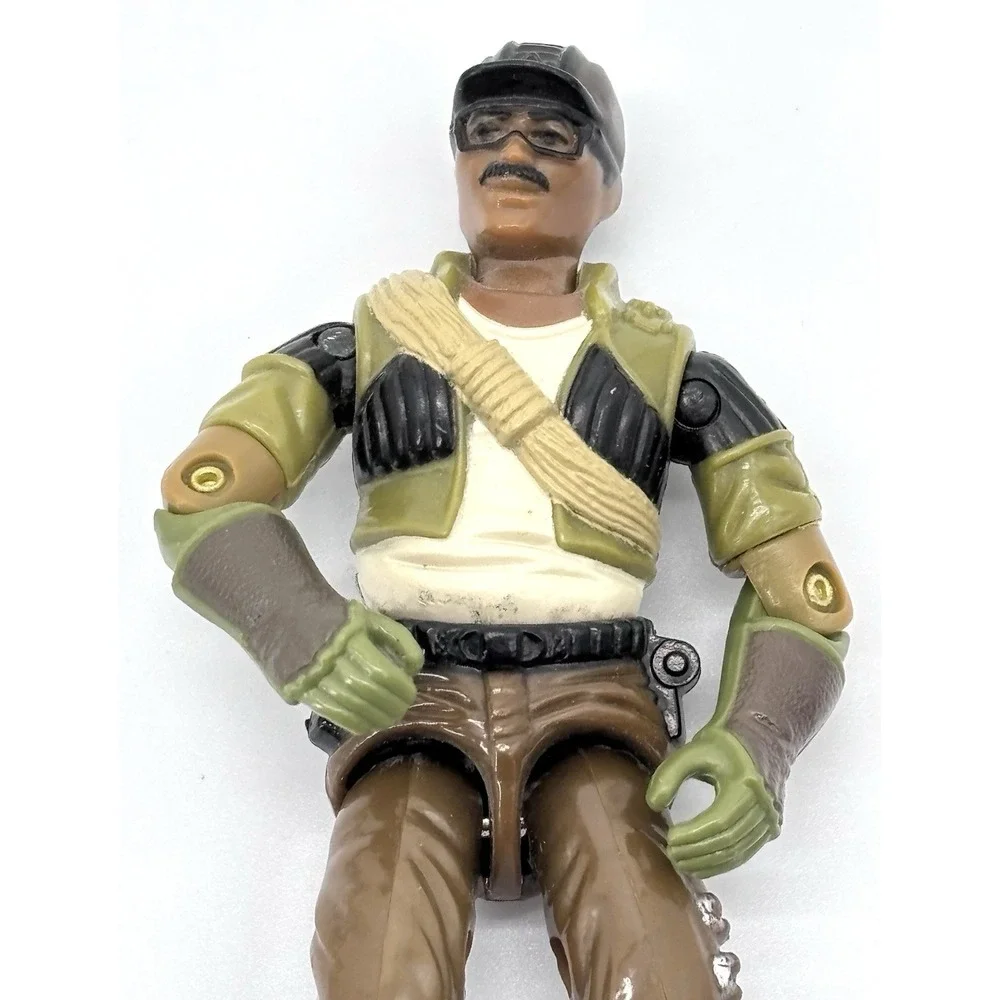 1985 GI Joe ARAH Alpine Mountain Trooper Complete Figure Accessories Cardback